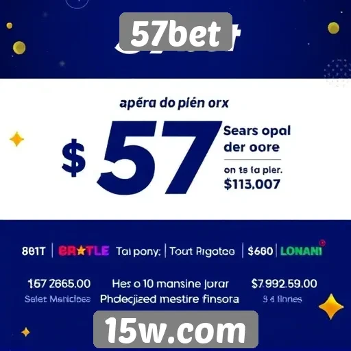 Promoções atuais e vantagens para usuários no 57bet