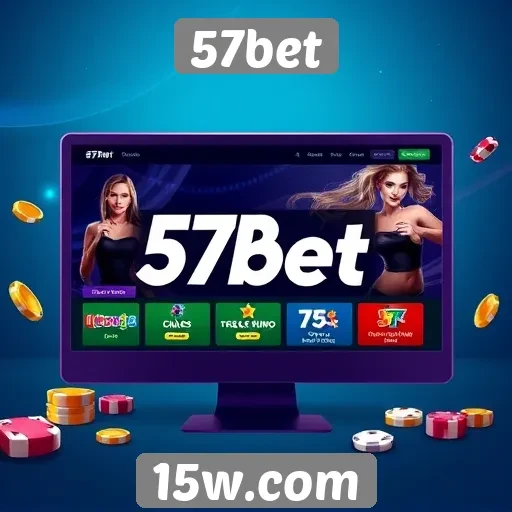 Plataforma 57bet se destaca por sua interface amigável